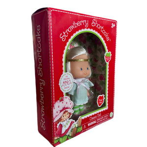 Muñeca de ángel de 5,5" con diseño clásico retro de Strawberry Shortcake, de Bridge Direct 2018, con el diseño original de los años 80