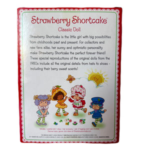 Classic Reproduction Strawberry Shortcake 1980s Design Orange Blossom 6" Doll African American 2017 Bridge Direct Collectible Reissue