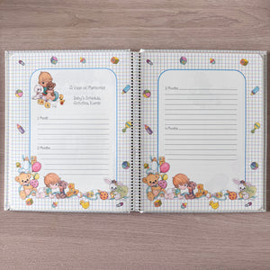Livre de souvenirs vintage de 1995 pour bébé, souvenirs des trois premières années de bébé, cadeau de baby shower par Hallmark Cards Notre précieux bébé