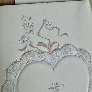 Vintage New 2004 Precious Moments Baby Memory Book of Baby's First Years Keepsake Baby Shower Gift by Stepping Stones