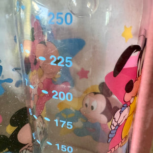 Biberons Disney Babies vintage neufs et rares 9 oz - Lot de 6 Mickey Minnie Mouse Dog Pluto 6-18 mois Biberons à débit rapide