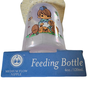 Vintage New Rare Precious Moments Baby Feeding Bottle Single 4oz Newborn / Small Baby Shower Gift