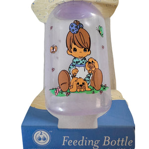 Vintage New Rare Precious Moments Baby Feeding Bottle Single 4oz Newborn / Small Baby Shower Gift