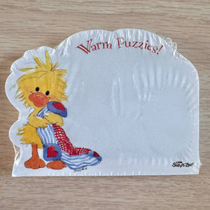 Manta para abrazar al pato Witzy del zoológico de Little Suzy Bloc de notas pequeño Stick'ems Bloc de notas autoadhesivo extraíble 40 hojas Peluches cálidos