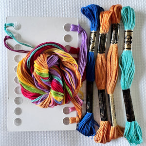 Kit de punto de cruz contado de amigos revoloteando de Disney Winnie The Pooh o instrucciones de patrón en PDF Registro de anuncio de nacimiento de bebé de recuerdo 1132-57