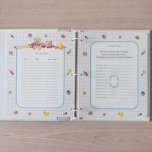 New Vintage 1995 Precious Moments Baby Memory Book of First Years Refillable Keepsake Expandable Scrapbook Photo Album "Precious Baby' Angel on Cloud Hallmark