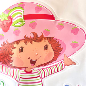 Strawberry Shortcake 2003 Girl Character Giant Wall Decal Mural Room Buddy 17" x 40" Peel & Stick 9-Piece Stickers