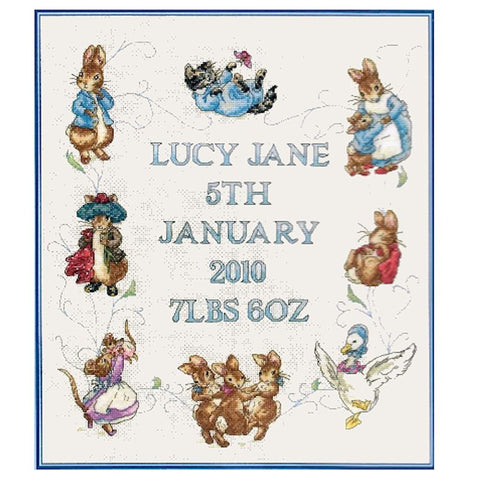 Beatrix Potter Cross Stitch Kits &amp; Patterns