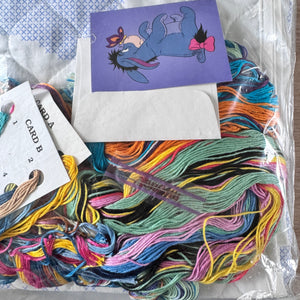 Kit de point de croix estampé pour berceau de bébé Disney Pixar Le Monde de Nemo Dory &amp; Fish Friends Couverture ou modèle de tableau PDF Cadeau souvenir 34" x 43"
