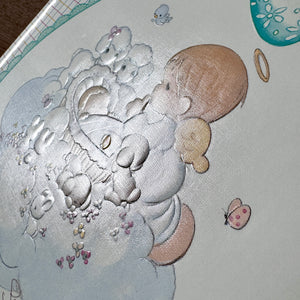 Livre de souvenirs vintage de 1995 pour bébé, souvenirs des trois premières années de bébé, cadeau de baby shower par Hallmark Cards Notre précieux bébé
