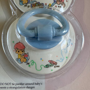 Vintage 2006 New Precious Moments Pacifiers 3-Pack or 2-Piece Pacifier with Clip / Holder 6+ Months