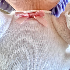 Vintage New Precious Moments 'Heaven Bless You' Girl Plush Wind Up Doll with Toys Musical Baby Nursery Toy 10" Rare Collectible 1999
