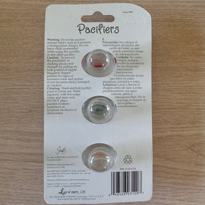 Vintage 2006 New Precious Moments Pacifiers 3-Pack or 2-Piece Pacifier with Clip / Holder 6+ Months