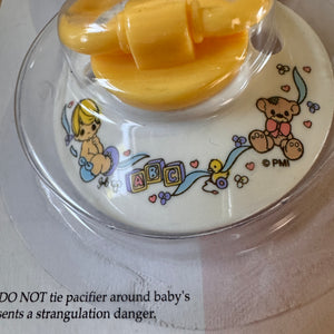 Vintage 2006 New Precious Moments Pacifiers 3-Pack or 2-Piece Pacifier with Clip / Holder 6+ Months