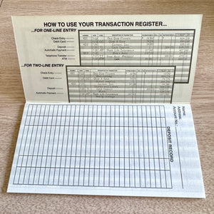 Vintage New Suzy’s Zoo Checking Transaction Register with Plastic Sleeve 1998 Checkbook Accessory