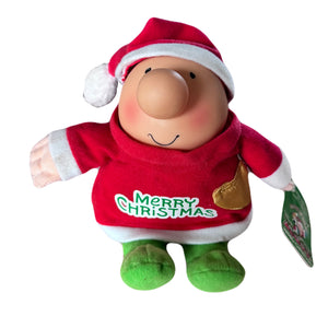 Christmas Ziggy Doll MERRY CHRISTMAS Plush Elf Message Messenger Stuffed Toy by Russ Vintage Rare 7" 2005 Collectible New