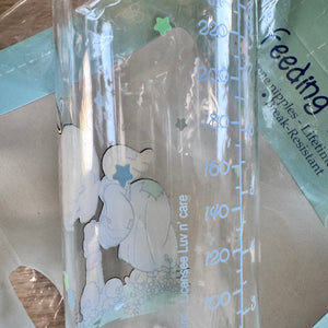 Vintage Precious Moments Baby Angel Bottles 8oz - 2-Pack Nursers Newborn New Baby Shower Gift