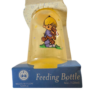 Vintage New Rare Precious Moments Baby Feeding Bottle Single 4oz Newborn / Small Baby Shower Gift