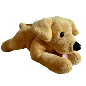 Cuddle Zone Light Brown 6" Labrador Puppy Dog Tan Plush Stuffed Toy Doll Vintage 2003 by Commonwealth Toy & Novelty