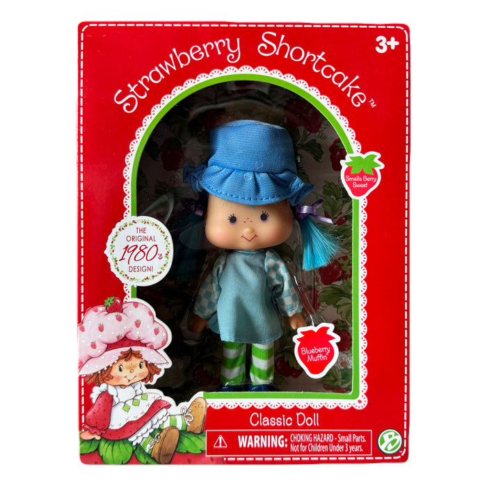 Classic Retro Look Strawberry Shortcake Blueberry Muffin 5.5" Friend Doll Bridge Direct 2016 The Original 1980s Design 2016