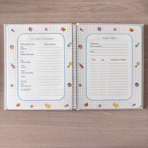 Livre de souvenirs vintage de 1995 pour bébé, souvenirs des trois premières années de bébé, cadeau de baby shower par Hallmark Cards Notre précieux bébé