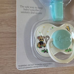 Vintage 2006 New Precious Moments Pacifiers 3-Pack or 2-Piece Pacifier with Clip / Holder 6+ Months