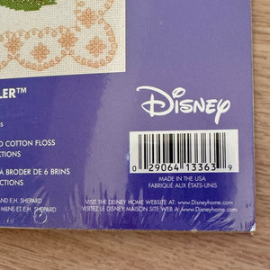 Kit de broderie au point de croix compté rare Disney Winnie l'ourson Cloches et cœurs Annonce de mariage Porcinet Bourriquet Tigrou ou tableau d'instructions du modèle PDF 15" x 17" Souvenir par Janlynn 1133-63 ou points de créateur H28