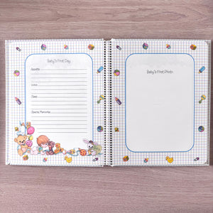 Livre de souvenirs vintage de 1995 pour bébé, souvenirs des trois premières années de bébé, cadeau de baby shower par Hallmark Cards Notre précieux bébé