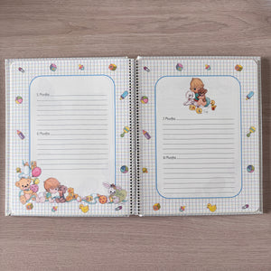 Livre de souvenirs vintage de 1995 pour bébé, souvenirs des trois premières années de bébé, cadeau de baby shower par Hallmark Cards Notre précieux bébé