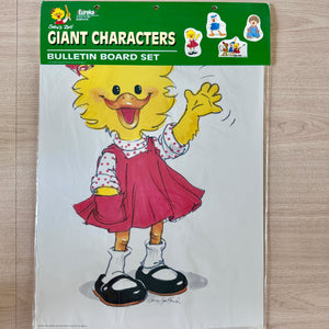 Suzy's Zoo Jumbo Giant Bulletin Board Characters 24" x 17" 4-Piece Wall Door Art Set Mural Classroom Teacher Product