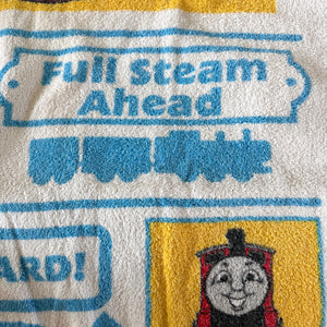 Vintage Thomas the Train & Friends Kids Beach Bath Towel 28" x 55" Pre-Owned 2001