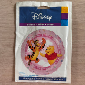 Winnie The Pooh & Tigger It's A Girl 18" New Baby Shower Pink Party Balloon