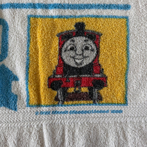 Vintage Thomas the Train & Friends Kids Beach Bath Towel 28" x 55" Pre-Owned 2001
