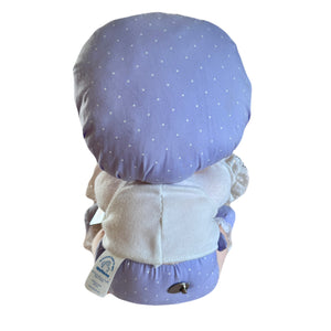 Vintage New Precious Moments 'Heaven Bless You' Girl Plush Wind Up Doll with Toys Musical Baby Nursery Toy 10" Rare Collectible 1999