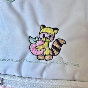Vintage Rare New Precious Moments Style Pink Girl a Pet Small Diaper Bag Elegant Kids 2000 Baby Shower Gift