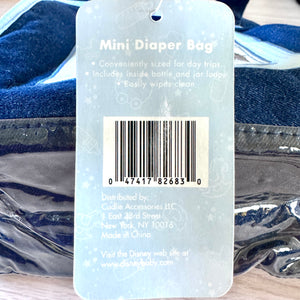 Elegant New Vintage Disney Baby Winnie The Pooh & Friends Navy Blue Small Mini Diaper Bag