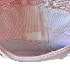 Vintage Rare New Precious Moments Style Pink Girl and Puppy Small Diaper Bag Elegant Kids 2000 Baby Shower Gift