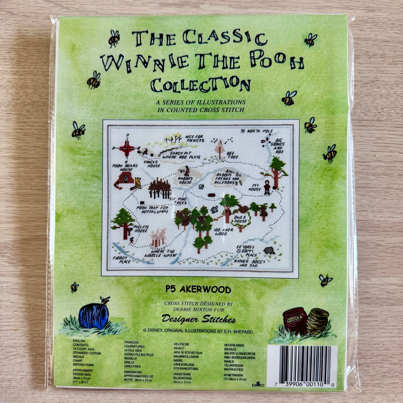 poohページ Vintage Rare Classic Winnie-the-pooh Bear DS22 or P5 100 Akerwood