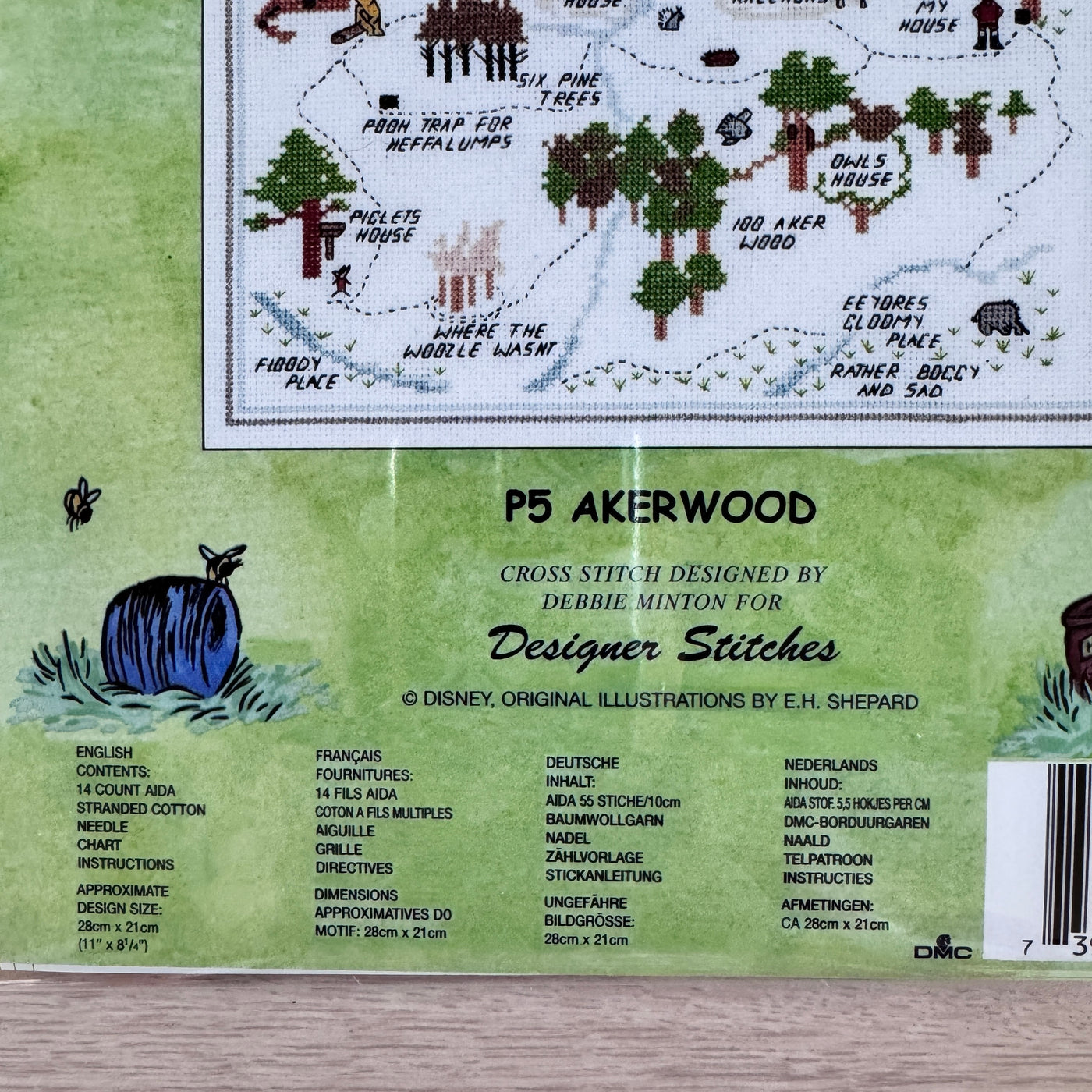 Vintage Rare Classic Winnie-the-pooh Bear DS22 or P5 100 Akerwood