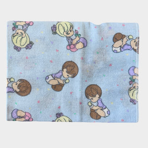 Manta de franela para recibir a los bebés con ositos de Precious Moments, 30" x 30"