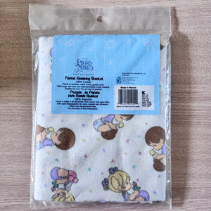 Manta de franela para recibir a los bebés con ositos de Precious Moments, 30" x 30"