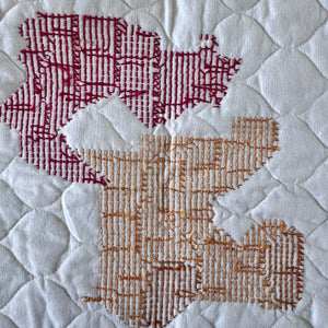 Vintage Rare New Walt Disney Winnie The Pooh Bear Stamped Cross Stitch 'Wishing Star' & Honey Pot Keepsake Baby Gift Nursery Crib Blanket Quilt Kit 34" x 43" by Leisure Arts