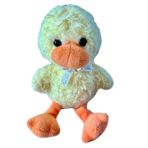 Vintage Little Suzy's Zoo Witzy Yellow Duck Plush Toy 7" Stuffed Soft Doll Baby Infant Vintage Collectible Suzy Spafford