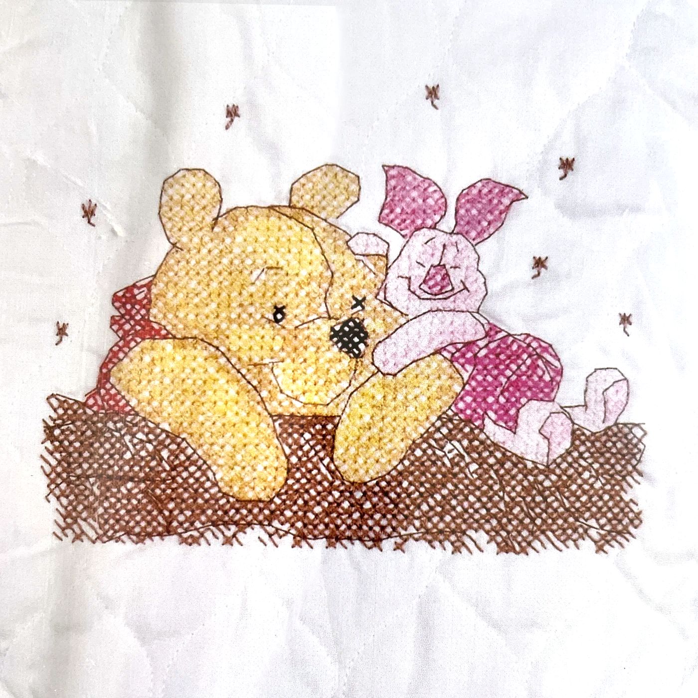Winnie Pooh 40x55cm - 11CT Stamped Cross Stitch(40*55cm)