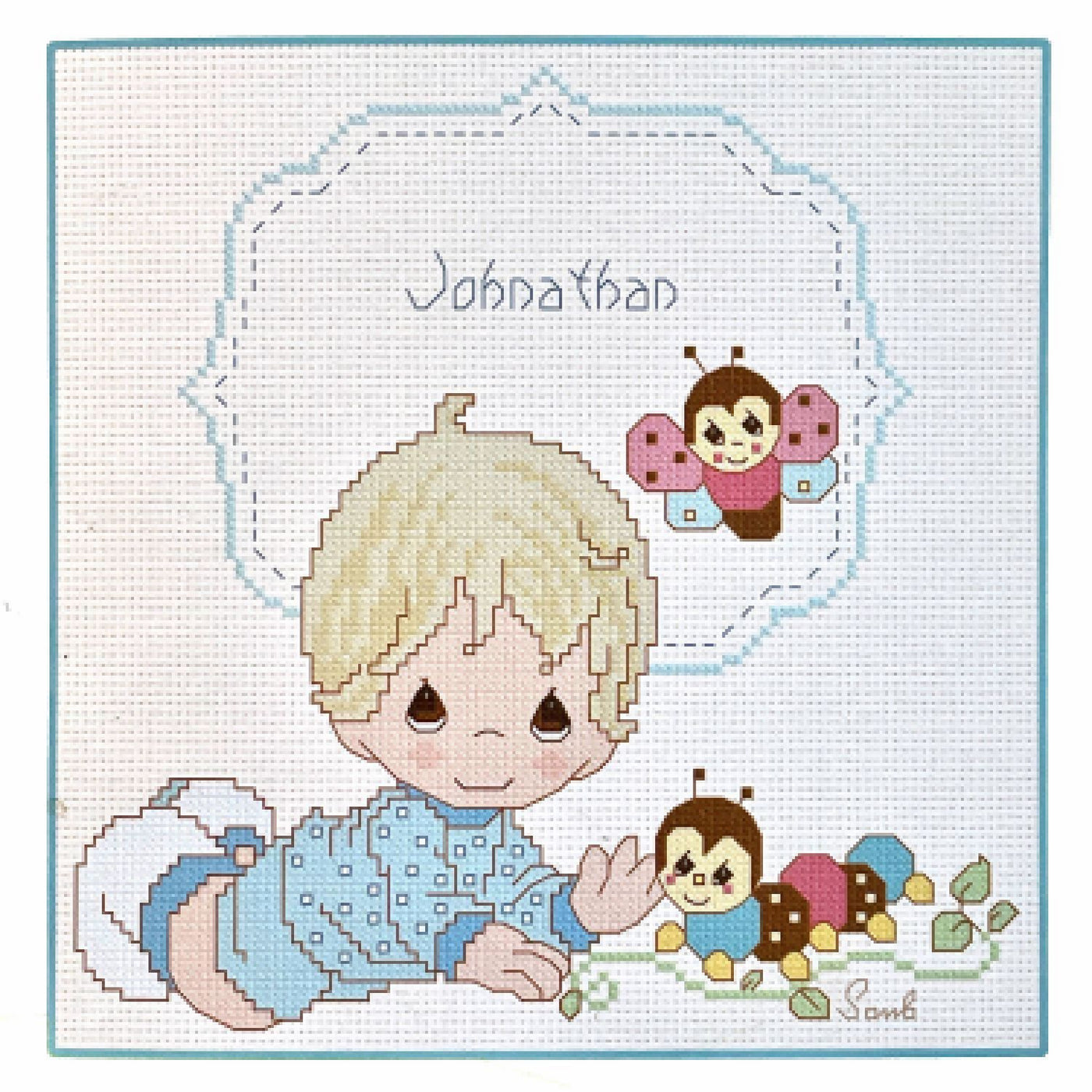 Precious Moments Baby Boy Personalized Name Cross Stitch PDF Pattern C – KidsRoomTreasures.com precious-moments-baby-boy-personalized-name-cross-stitch-pdf-pattern-c-kidsroomtreasures-com