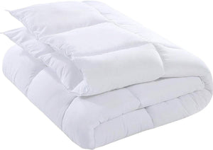 White Duvet Insert Comforter Twin Full Queen or King Size Down Alternative