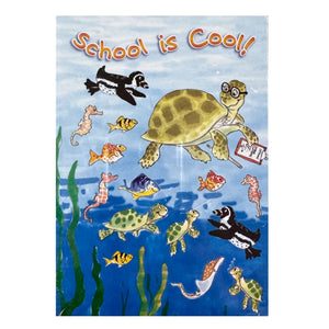 Vintage Suzy's Zoo School is Cool 36 Cartes postales pour enseignants Produit de classe 4" x 6"