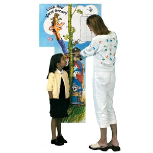 Vintage Rare Suzy's Zoo Giant Growth Chart Bulletin Board Set 34" x 6 Ft  Classroom Student Teacher Product