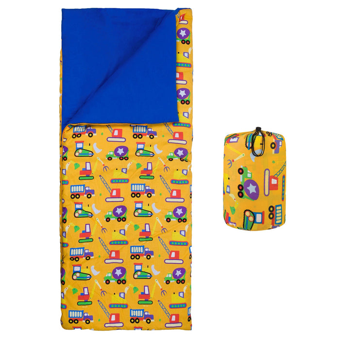 Saco de dormir para niños con diseño de animales de safari en la jungla, color verde, 30 x 66 pulgadas