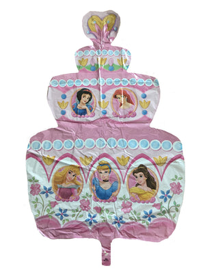 Disney Princesses Birthday Cake Giant Super-Shape 38" Party Balloon